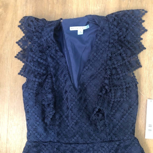 Antonio Melani Bella Lace Dress in Deep Cobalt NWT - Picture 7 of 9